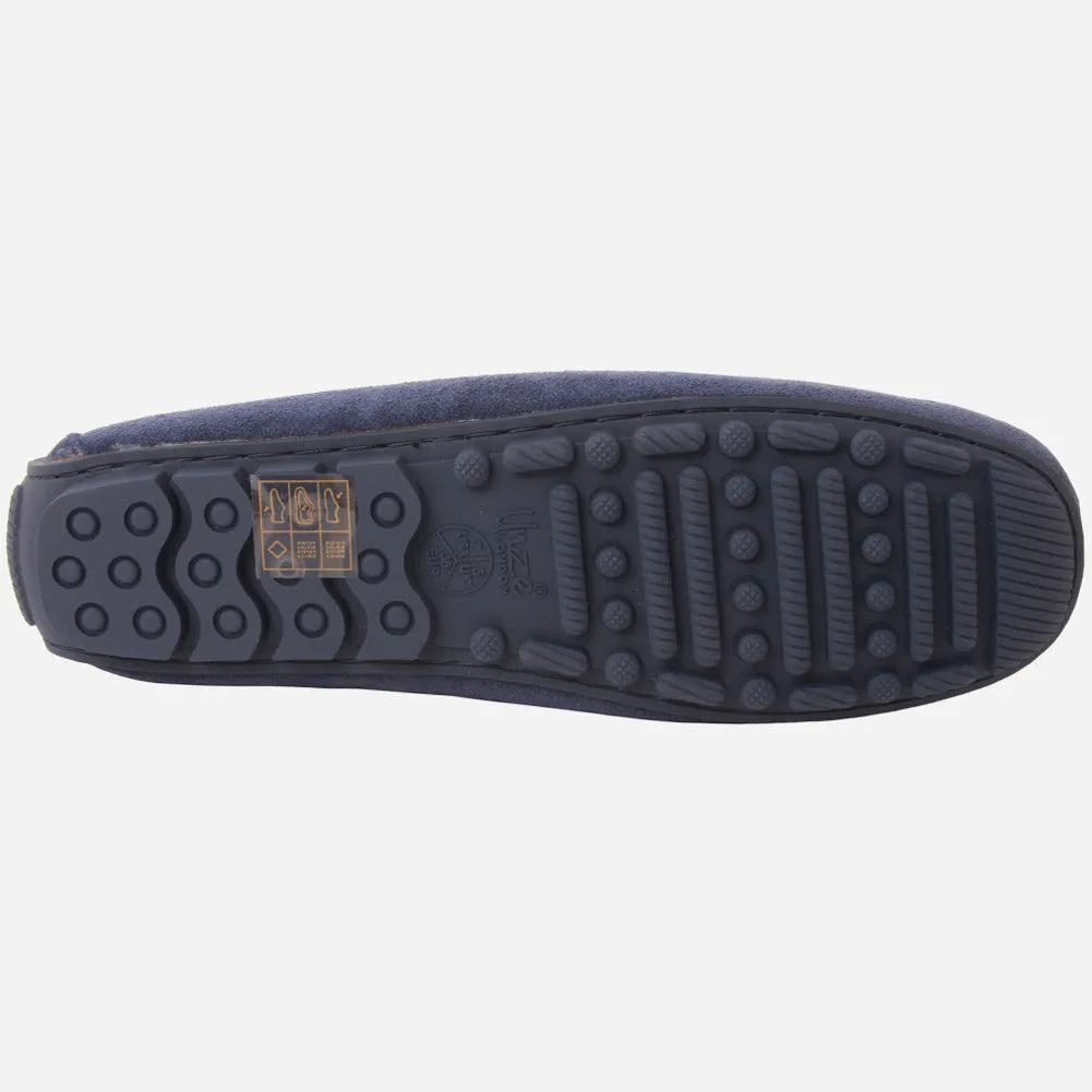 Women "PATICE" Moosehide Fringed Kilty Moccasins