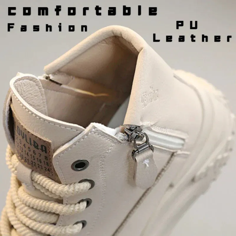 Women Sneakers Luxury Fashion High Top Women Boots Platform Casual Shoes Outdoor Running Shoes for Women