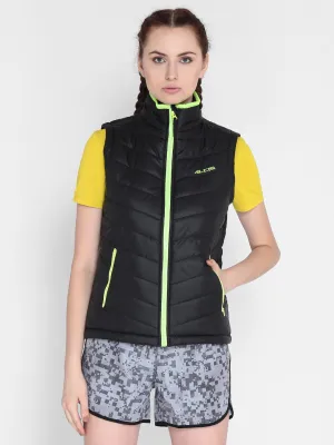 Women Solid Black Jackets