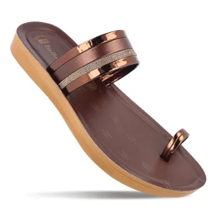 Women's Daily Wear Sandals  - WL7590 Brown