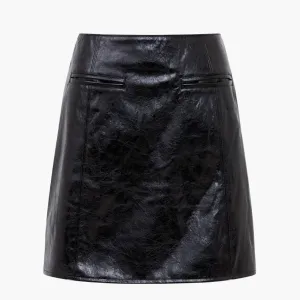 Women's Emmett PU Skirt
