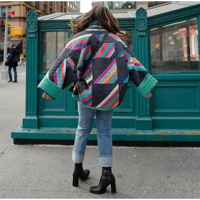 Women's Warm Retro Vintage Jacket | Winter