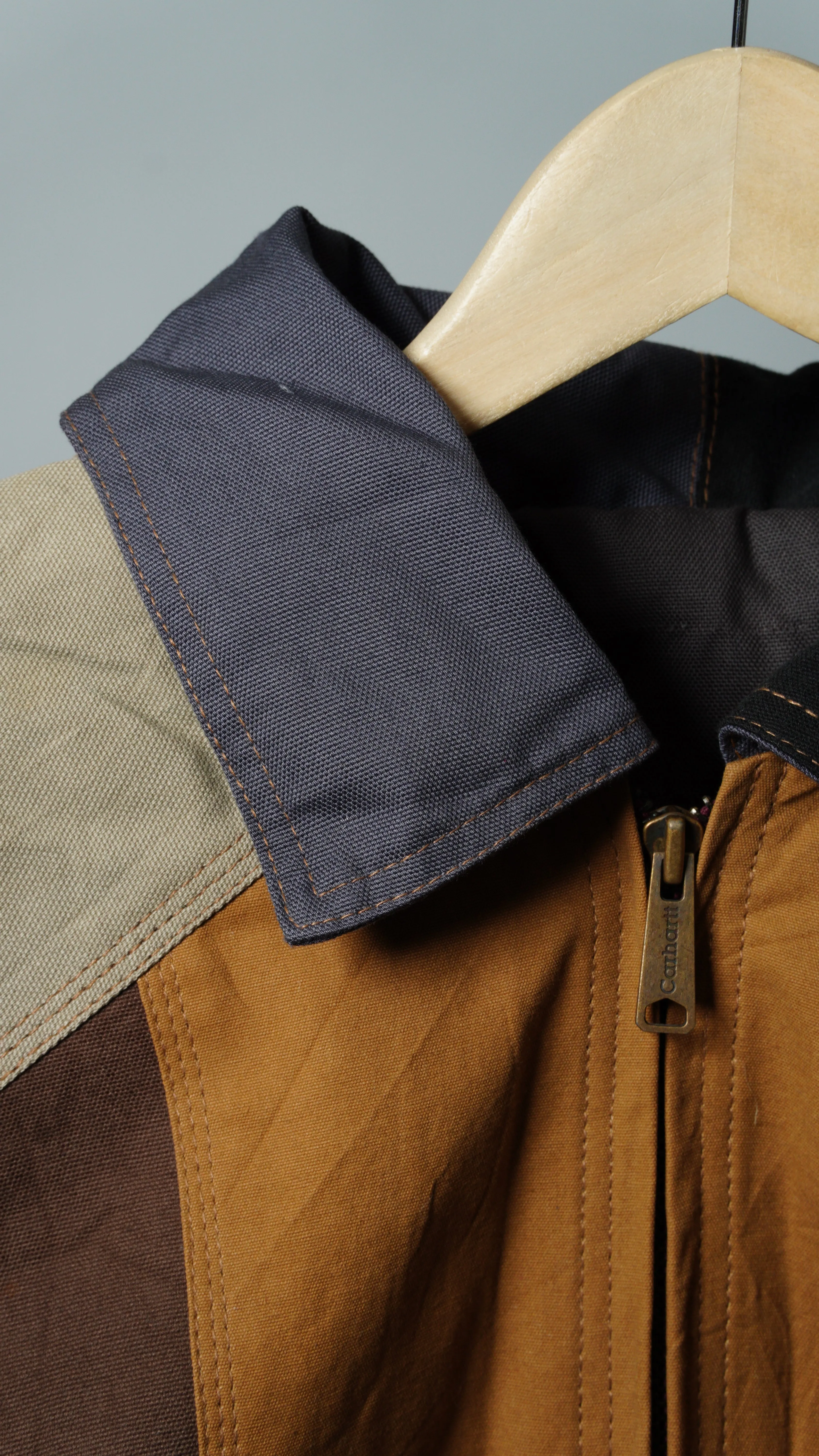 Workwear Colorblock Patch Pocket Jacket Size M