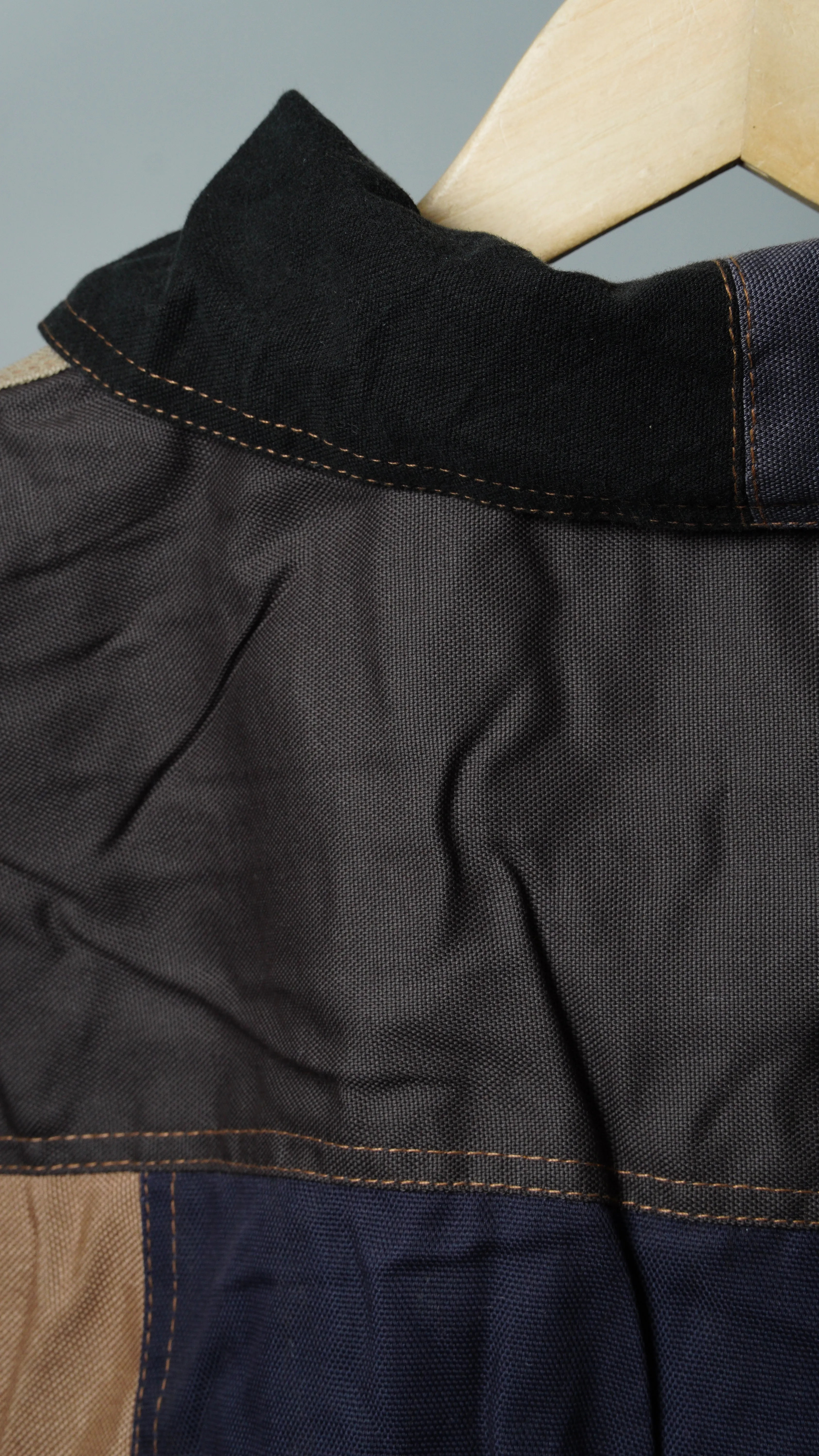 Workwear Colorblock Patch Pocket Jacket Size M