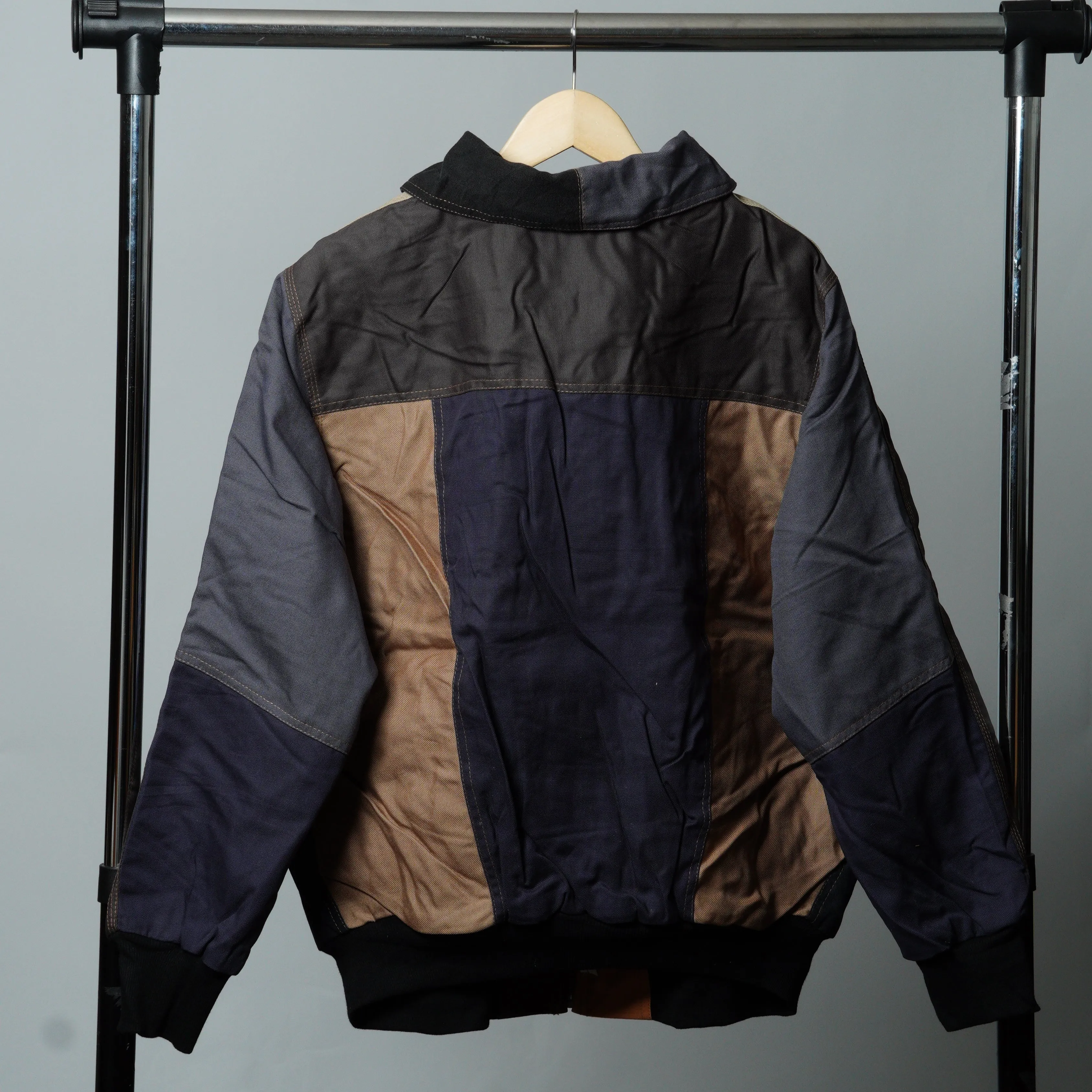 Workwear Colorblock Patch Pocket Jacket Size M