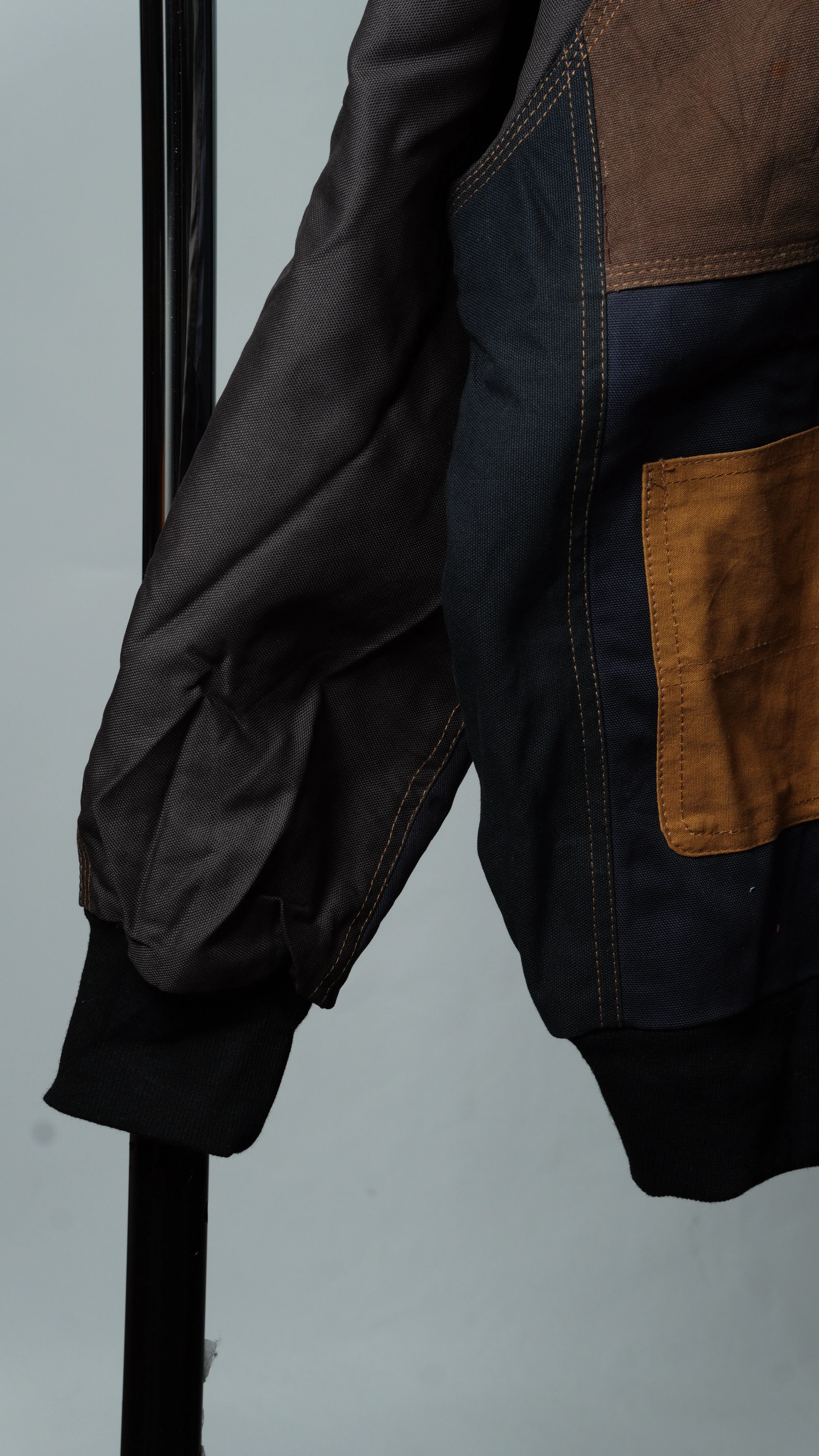 Workwear Colorblock Patch Pocket Jacket Size M