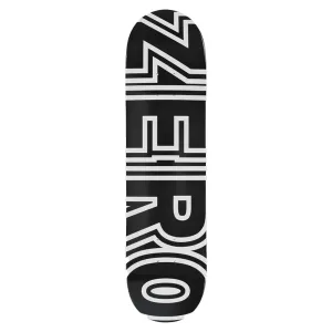 ZERO BOLD BLACK WHITE 8.5  DECK