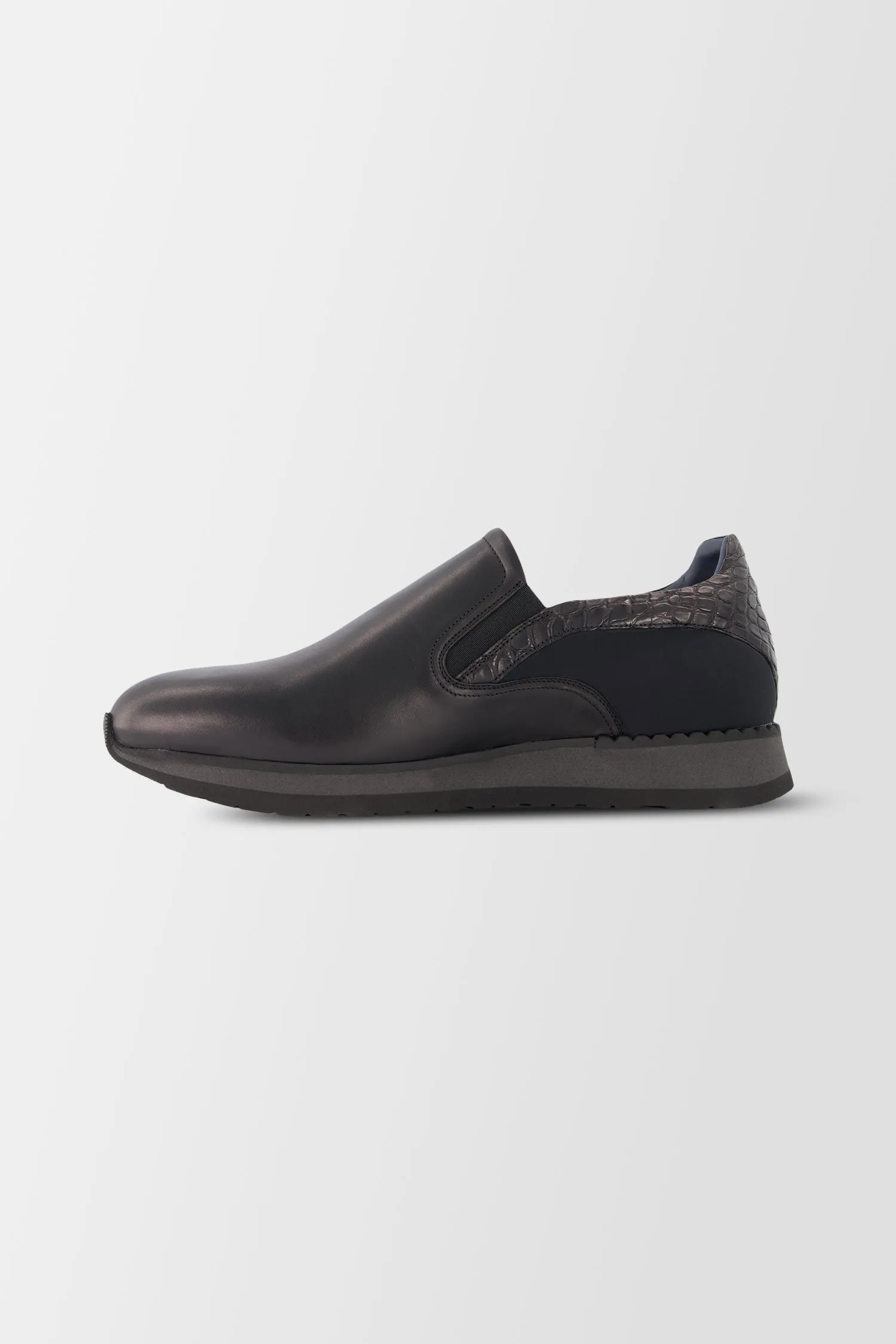 Zilli Black Pompei Sneakers