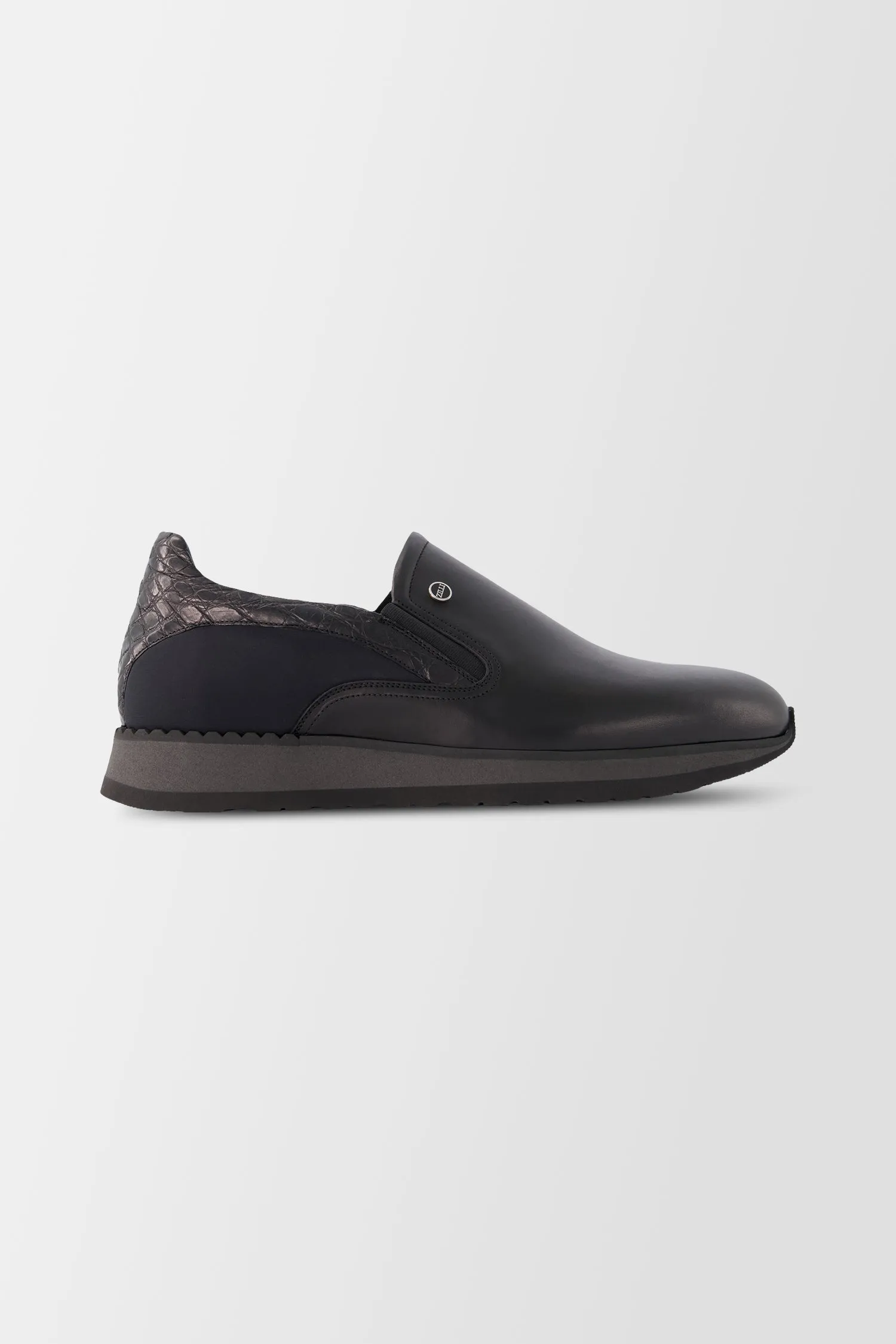 Zilli Black Pompei Sneakers