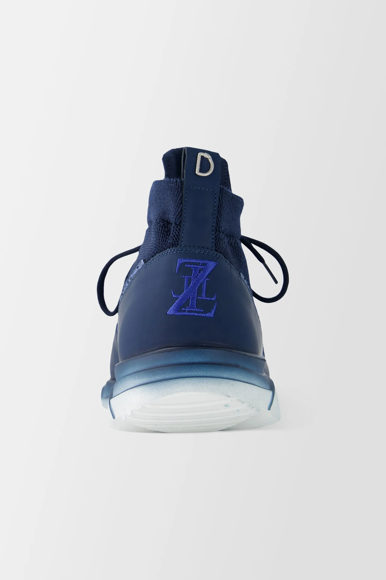 Zilli Blue Rubber Sneakers